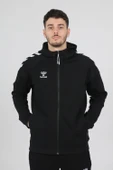 Hummel Armin Pro Pamuklu Sweatshirt Siyah thumbnail 1