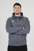 Hummel Armin Pro Pamuklu Sweatshirt Antrasit thumbnail 5