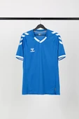 Hummel Fast Basic Tek Üst Forma Saks Mavi thumbnail 7