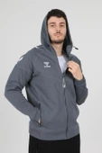 Hummel Armin Pro Pamuklu Sweatshirt Antrasit thumbnail 2
