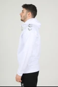 Hummel Armin Pro Pamuklu Sweatshirt Beyaz thumbnail 5