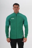Diadora Premium Kamp Eşofmanı Tek Üst Yeşil thumbnail 1