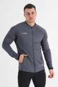 Diadora Elite Kamp Eşofmanı Tek Üst Antrasit thumbnail 2