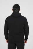 Hummel Armin Pamuklu Sweatshirt Siyah thumbnail 6