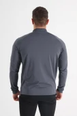 Diadora Elite Kamp Eşofmanı Tek Üst Antrasit thumbnail 5