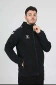 Hummel Armin Pro Pamuklu Sweatshirt Siyah thumbnail 2