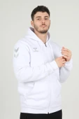 Hummel Armin Pamuklu Sweatshirt Beyaz thumbnail 1