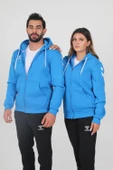 Hummel Armin Pamuklu Sweatshirt Mavi thumbnail 1