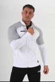 Diadora Premium Kamp Eşofmanı Tek Üst Beyaz thumbnail 2