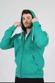 Hummel Armin Pamuklu Sweatshirt Yeşil thumbnail 5