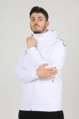 Hummel Armin Pro Pamuklu Sweatshirt Beyaz thumbnail 4