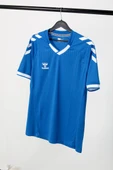 Hummel Fast Basic Tek Üst Forma Saks Mavi thumbnail 2