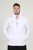Hummel Armin Pro Pamuklu Sweatshirt Beyaz thumbnail 3