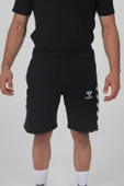 Hummel Armin Pamuklu Cepli Kamp Şortu Siyah thumbnail 4