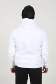 Armin Pamuklu Hoodie Beyaz thumbnail 4