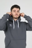 Hummel Armin Pamuklu Hoodie Antrasit thumbnail 3