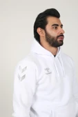 Armin Pamuklu Hoodie Beyaz thumbnail 7