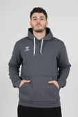 Hummel Armin Pamuklu Hoodie Antrasit thumbnail 1