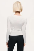 Drape Detaylı Bluz Nocturne thumbnail 5