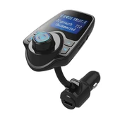 Hello T10 USB-SD-AUX-Bluetooth Destekli 2.1A FM Transmitter thumbnail 1
