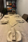 Colber 26 Parça Masa Örtüsü Takımı Gri thumbnail 1