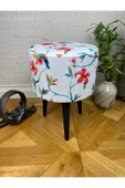 decosense Çiçekli Puf Bench Oturak Tabure koltuk thumbnail 1