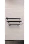 SERT POLİMER 160 MM SİYAH BORU KULP MUTFAK DOLAP thumbnail 4