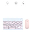 TMK-04 Bluetooht Kablosuz Klavye Mouse Seti thumbnail 5