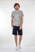 Ecer Minimalist Erkek Şort - Günlük, Rahat, Regular Fit thumbnail 4