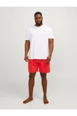 Jack&Jones Plus Erkek Regular Fit Şort - Minimalist Yaz Şortu thumbnail 1