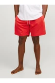Jack&Jones Plus Erkek Regular Fit Şort - Minimalist Yaz Şortu thumbnail 3