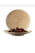 IKEA Hultet dekoratif tabak bambu 30cm thumbnail 1