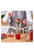IKEA süzgeç-huni seti, paslanmaz çelik, 3 parça thumbnail 4