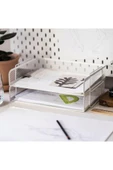 IKEA Drönjöns Evrak Rafı, Beyaz thumbnail 6