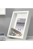 IKEA Sannahed 21x30 Cm A4 Beyaz Çiçek Konabilen Derin Kutu Çerçeve Ahşap Fotoğraf Resim Çerçevesi thumbnail 1