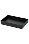 IKEA Skogsviken 2 Adet Banyo Tepsisi, Siyah thumbnail 2