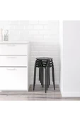 IKEA Marıus Tabure Siyah thumbnail 4