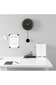 IKEA Stursk Duvar Saati, Siyah thumbnail 1