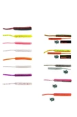 Baby Worm 5,2cm Floating LRF Silikonu  Orange thumbnail 2