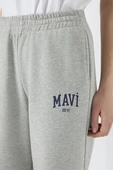 M1010757-82816 MAVİ LOGO BASKILI ÖRME PANTOLON thumbnail 9