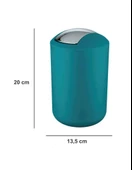 Turkuaz, Çöp Kovası 2 Litre - Brasil Model thumbnail 4