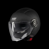 Kask MT HELMETS VİALE SV S PUREE A1 Matt Black thumbnail 1