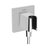 Hansgrohe FixFit E Çıkış Dirseği Askı İle Krom thumbnail 1