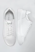 Lufian Tommy Beyaz Erkek Deri Sneaker thumbnail 5