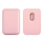 E2M MAGSAFE DERİ CÜZDAN PEMBE thumbnail 2