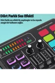 P100 RGB Profesyonel Stüdyo Mikrofon Mikser thumbnail 3