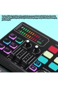P100 RGB Profesyonel Stüdyo Mikrofon Mikser thumbnail 4