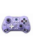 Z01X PC/IOS/Android/Switch/Switch Oled Uyumlu Bluetooth Bağlantılı Şeffaf Joystick Gamepad thumbnail 1