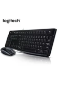 Logitech Mk120 Kablolu Q Klavye-mouse Set Siyah thumbnail 2