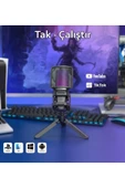 A68 RGB USB Condenser Gamer Mikrofon thumbnail 6